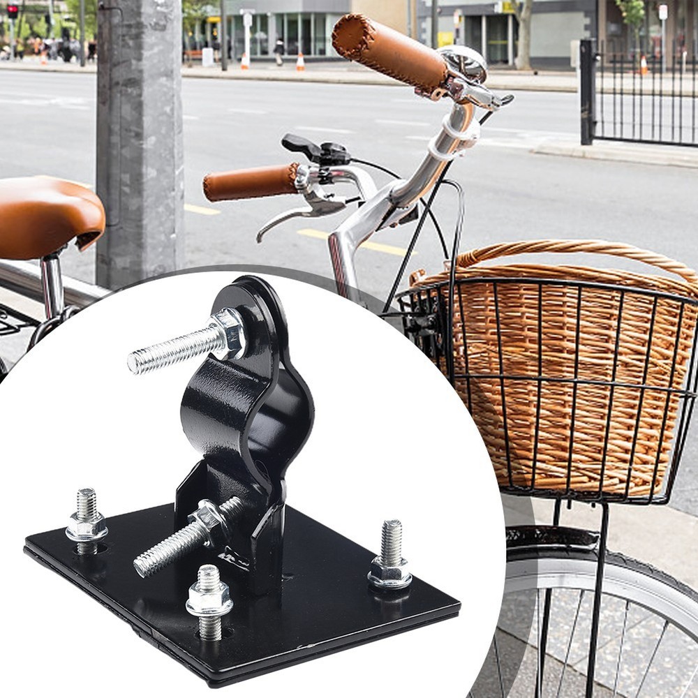 Front Basket Lamp Fork Mounting Iron Frame Modification Lamp Frame Mount Bracket