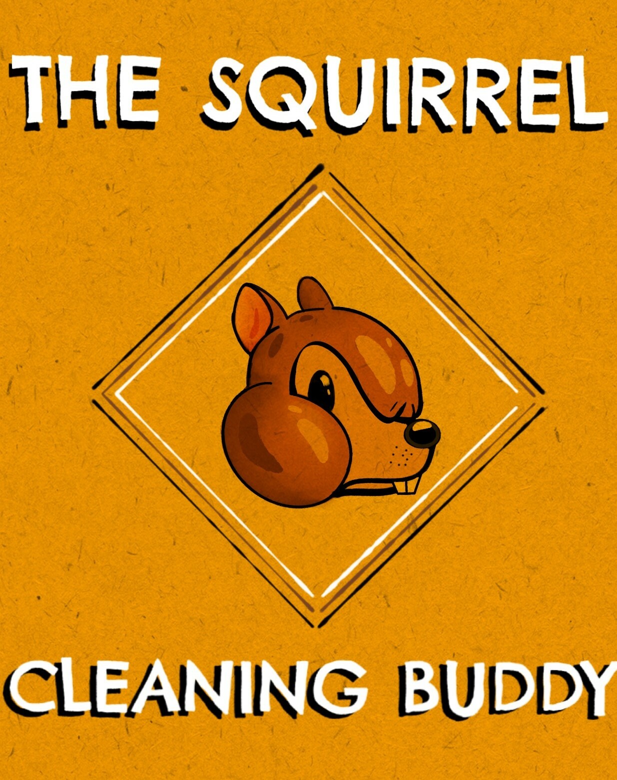 Squirrel Cleaning Buddy