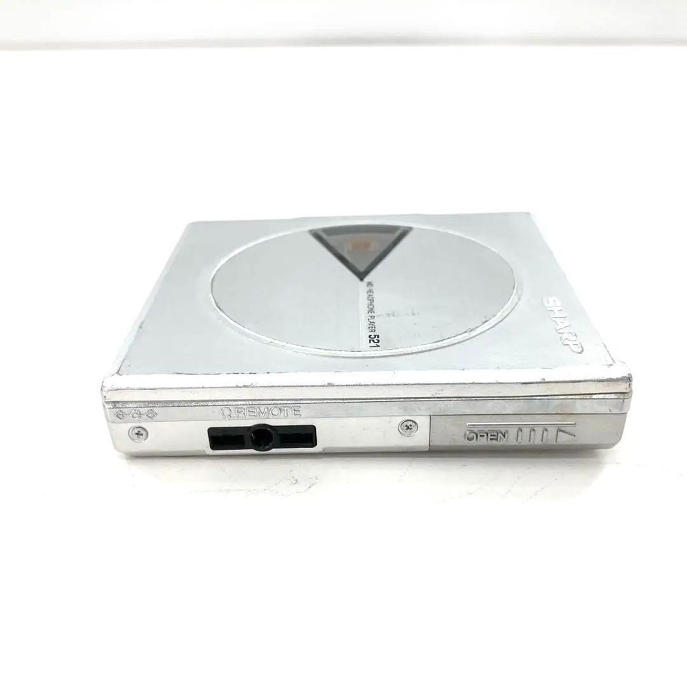 SHARP MD-ST521 MiniDisc Player Silver Good