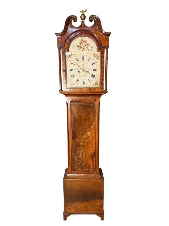 19thc WILLIAM McEWAN TALL CASE CLOCK
