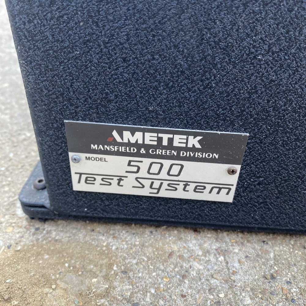 AMETEk Mansfield And Creen Division 500 TEST SYSTEM