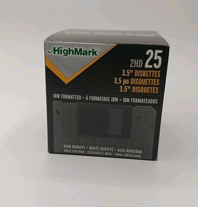 HighMark 25 Floppy Diskette 2HD S735HD