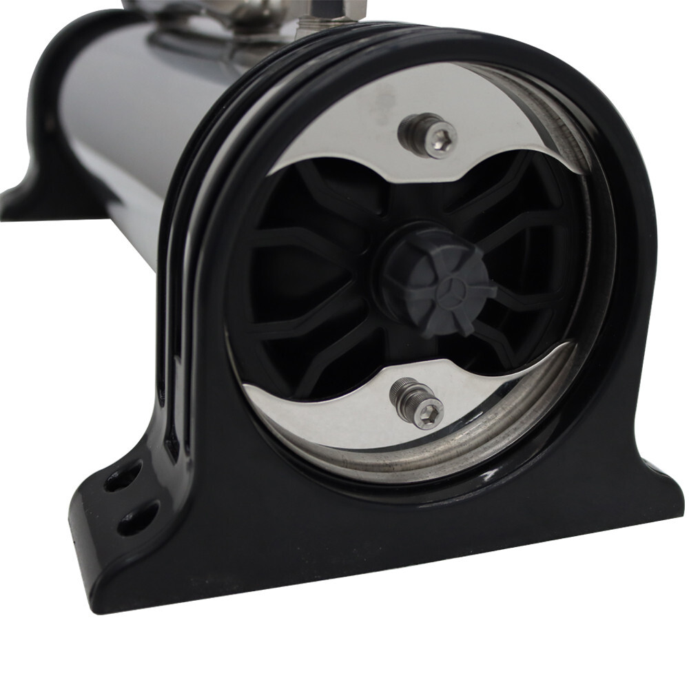 1000L Stainless Steel Water Purifier Household Vertical Double Filter Power-free