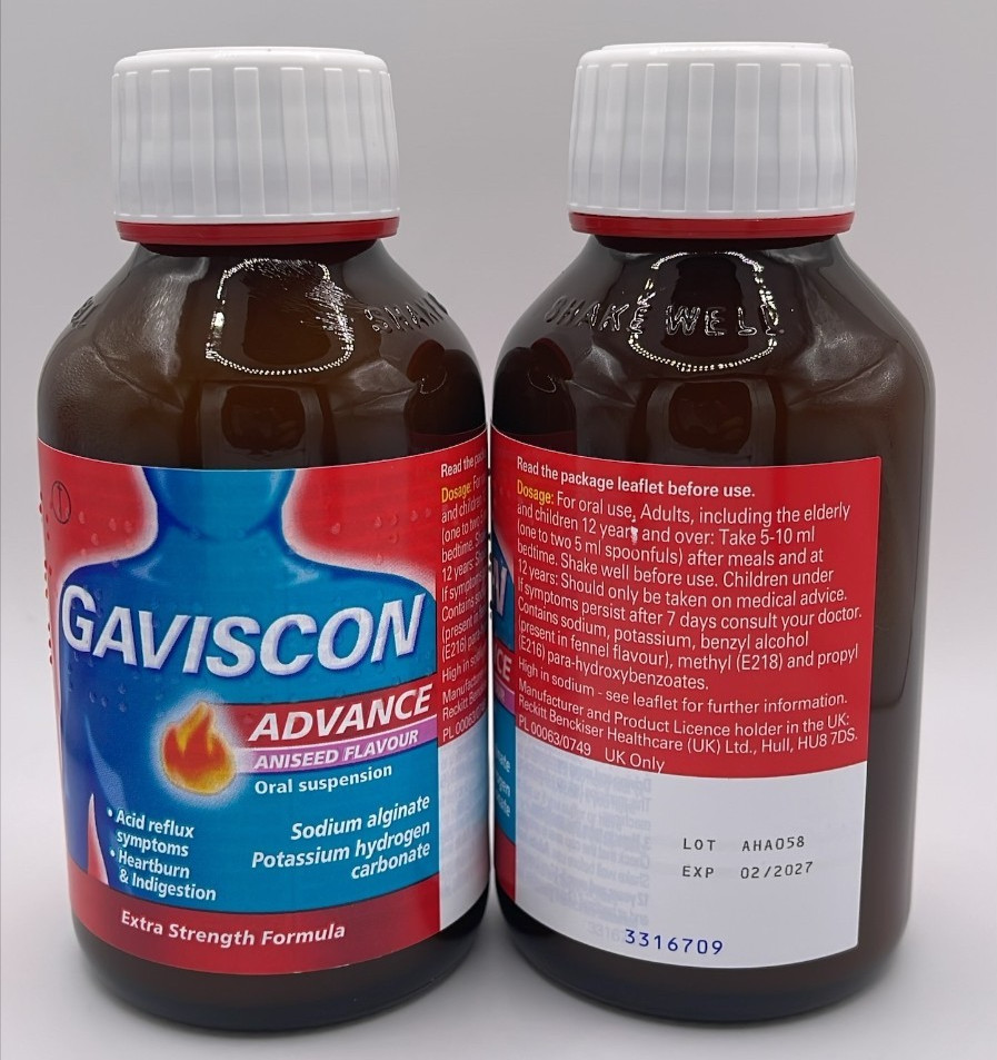 (250ML) Advance Aniseed GavI$con - FREE DELIVERY EXP - (02/2027)