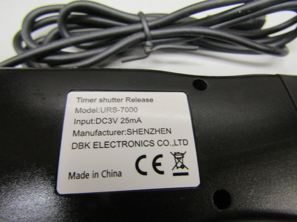 Shenzhen DBK-Electronics Timer Shutter Release Model URS-7000