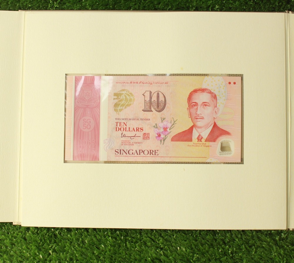 Singapore SG50 Commemorative Notes Set