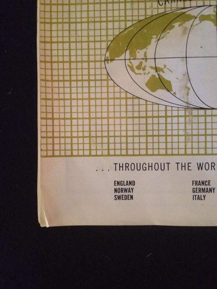 CARNES Square and Rectangular Air Diffusers Catalog D-7OF D-70F 1960's