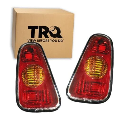 Rear Tail Lights Set Driver & Passenger Side Fits 2002 2003 2004 Mini Cooper
