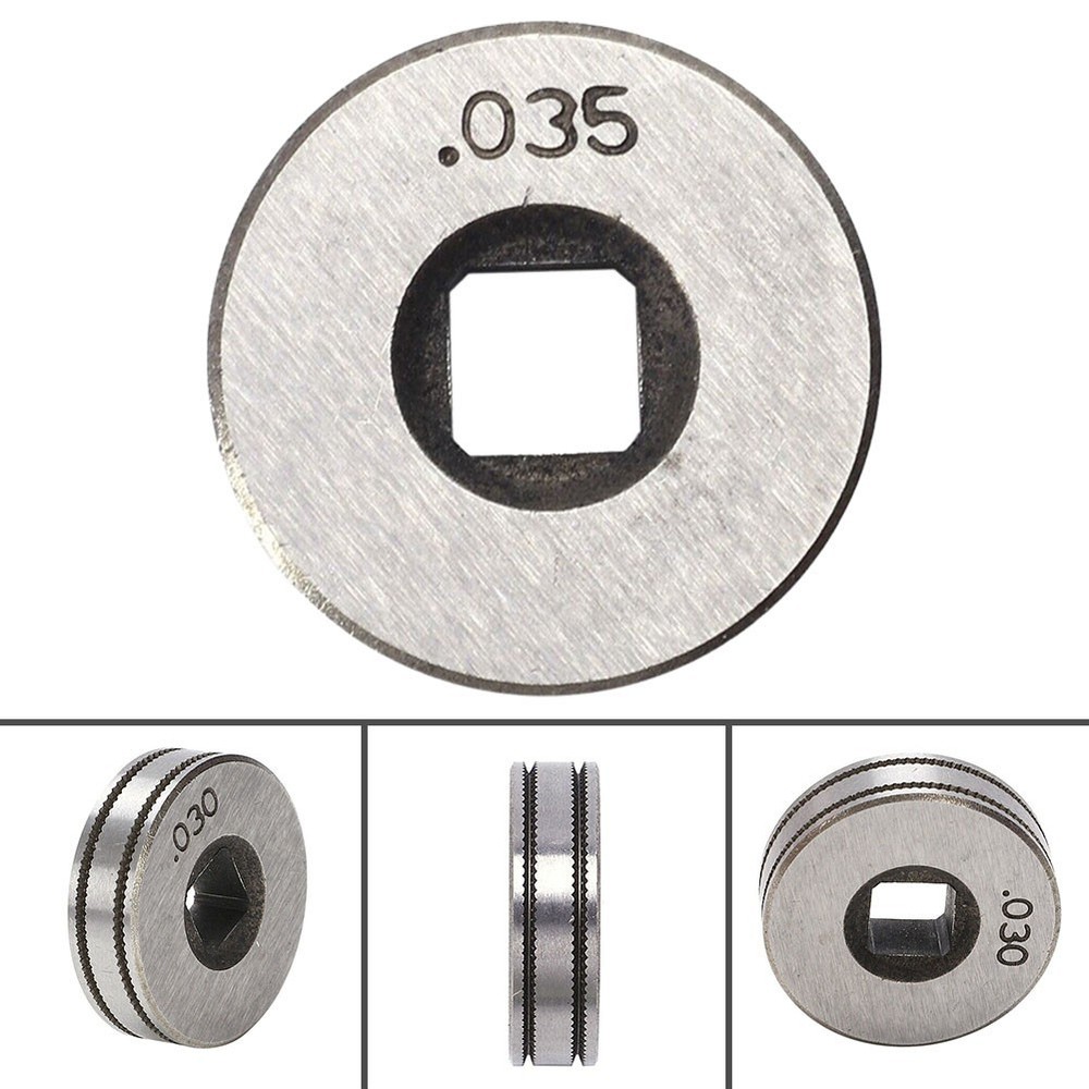 Drive Roller 7.4mm Thick Drive Roller Mig Roll Wheel Kit Silver Wire Feed