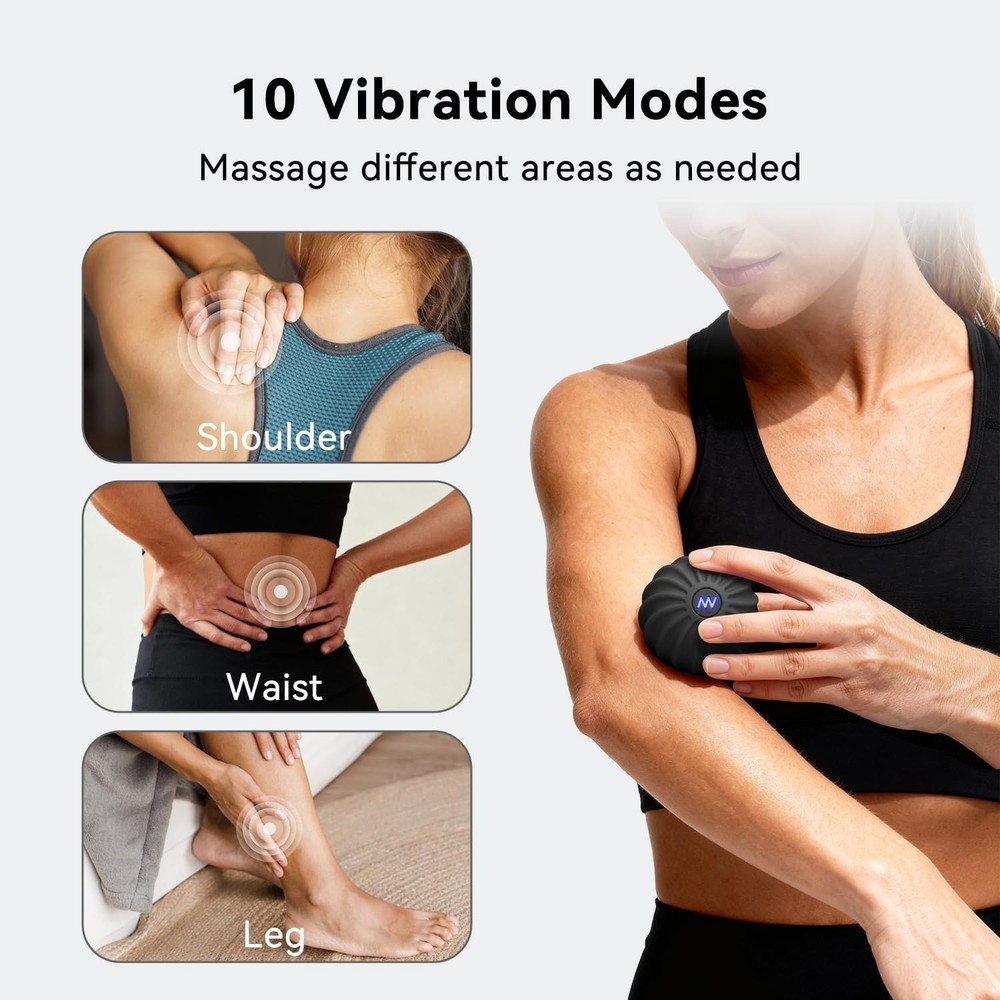 Vibrating Massage Ball and Vibrating Foam Roll