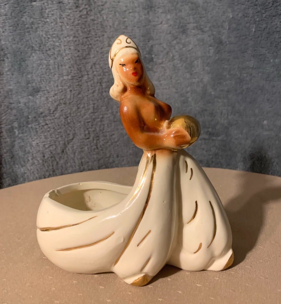 Joan Lea Harem Lady Ceramic Planter