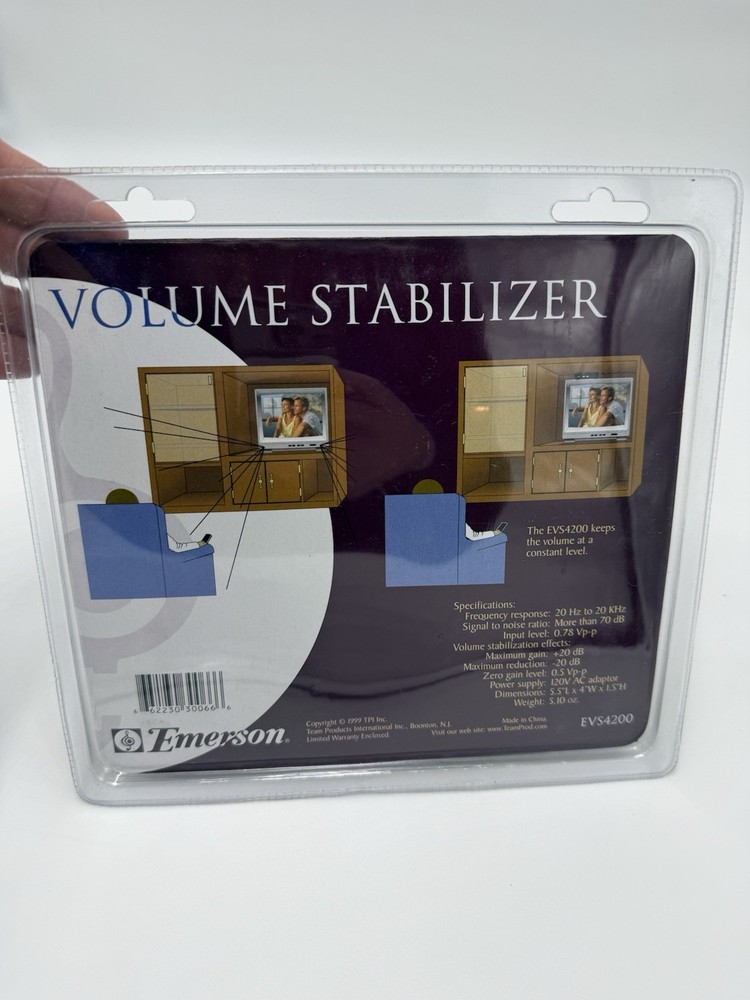 Emerson Volume Stabilizer