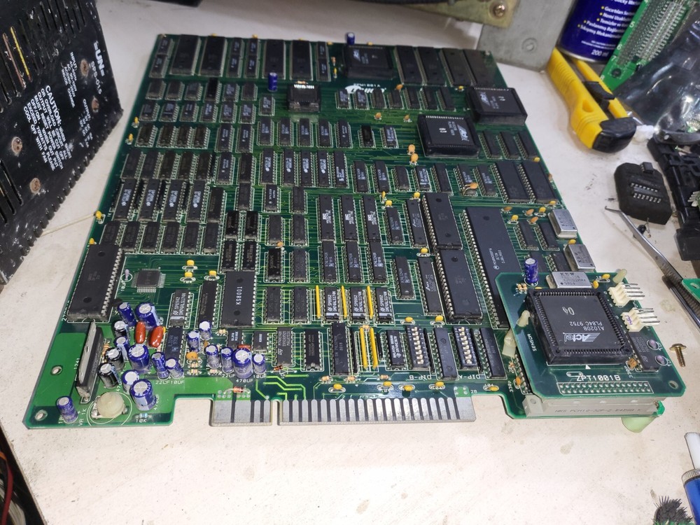 ZERO POİNT ARCADE PCB JAMMA TESTED WORKING