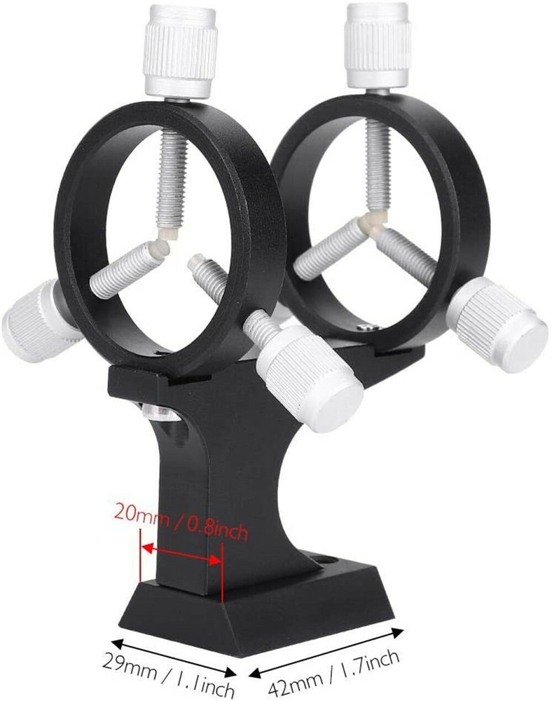 Aluminum Adjustable Laser Pointer Finder Scope Bracket for Astronomical Telescop