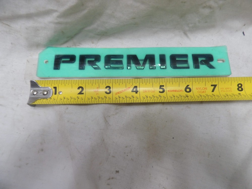 Premier Emblem Black