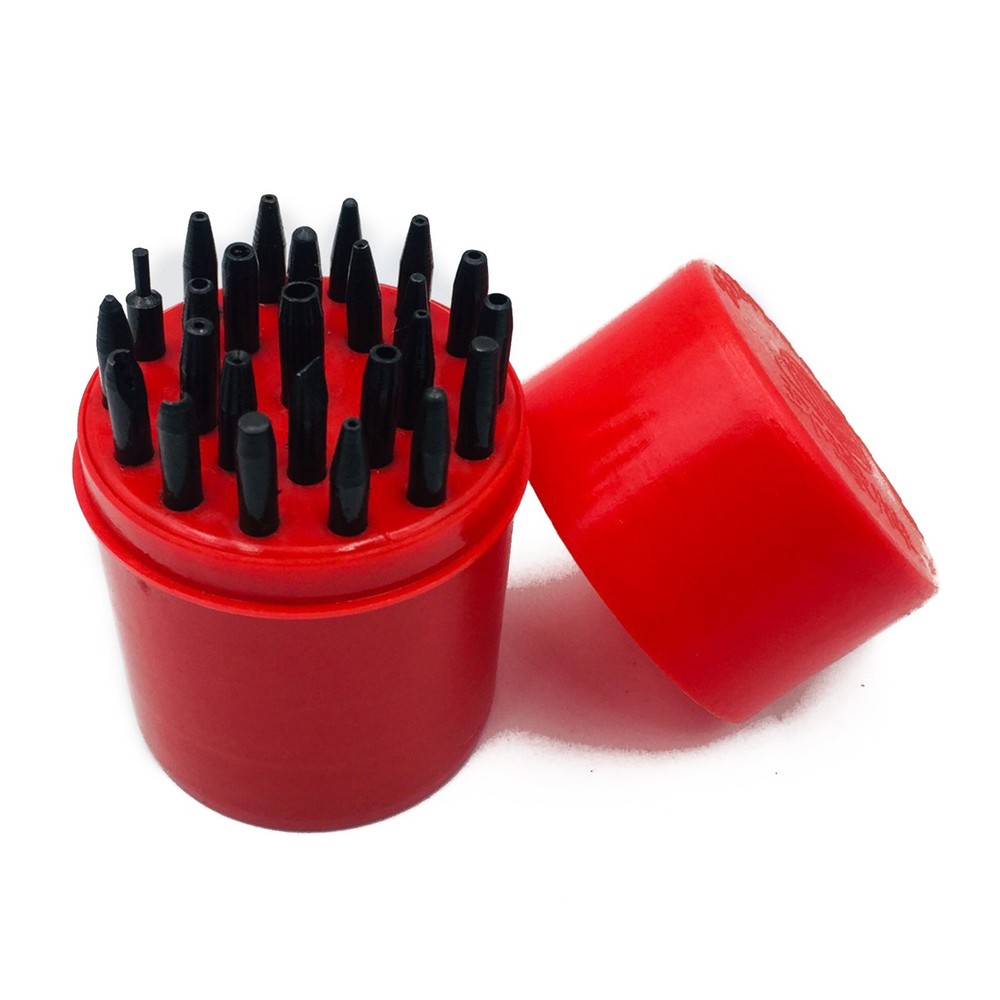 25PCS Assorted Sizes Punches Staking Punching Tool Set For Watchmakers