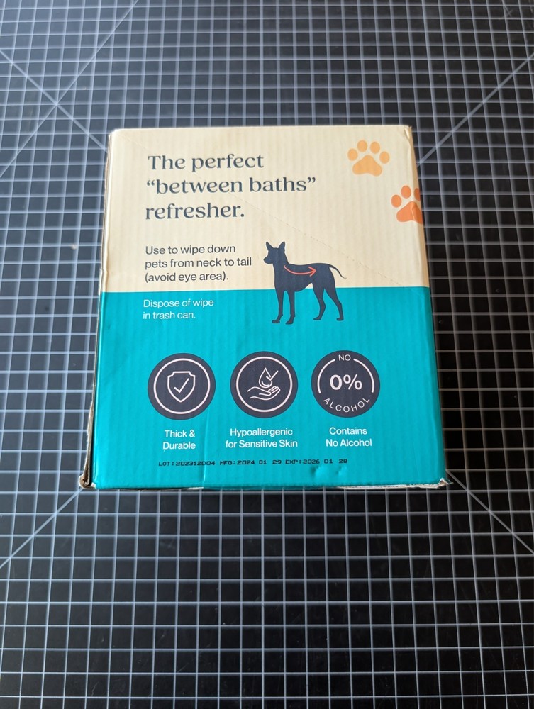 Wipemate Pet Wipes 2 pack 200 ct