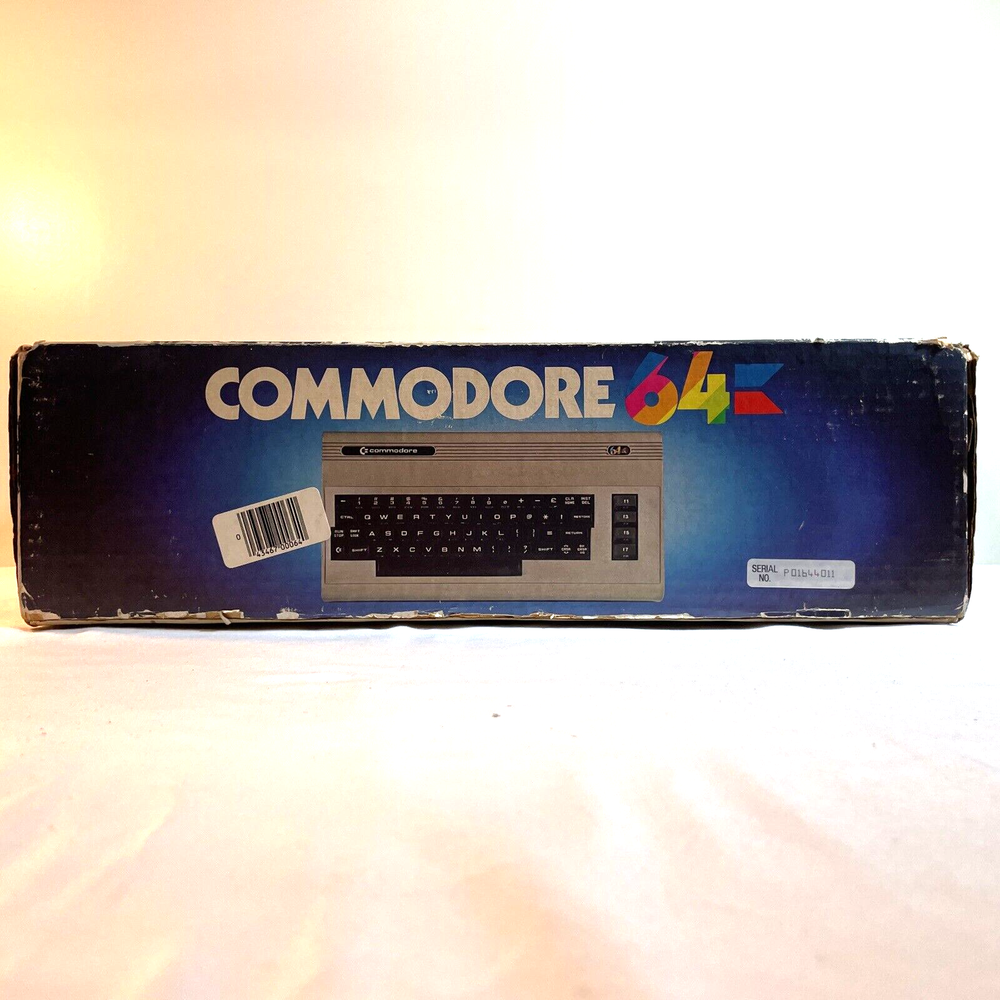 COMMODORE 64 Computer Vintage VTG Original **BOX, GUIDES & FOAM INSERTS ONLY**