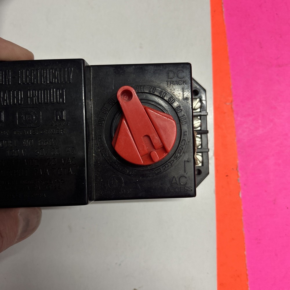 Bachmann HO & N Scale Hobby Transformer Model 6607 Train Power Pack