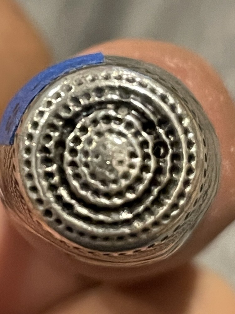 (18) Sterling Silver Sewing Thimble