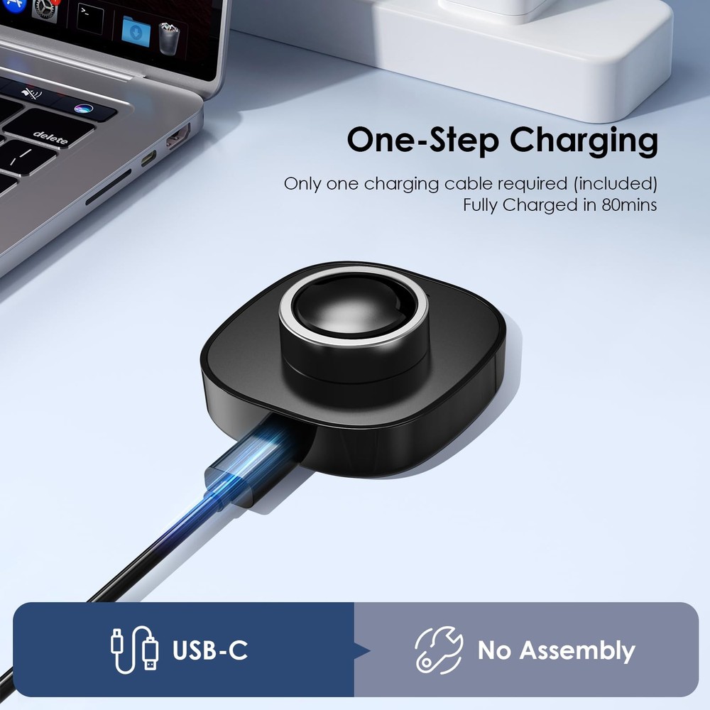 Fast Charging Dock for Oura Ring Gen3 - Size 11 with USB-C Charging Cable