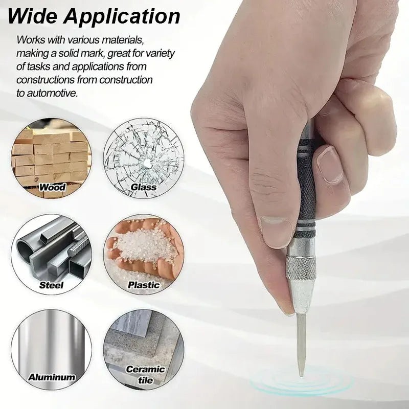 2pcs AUTOMATIC GRAIN PUNCH AUTOMATIC SELF STRIKING GRAIN STEEL GRAINS