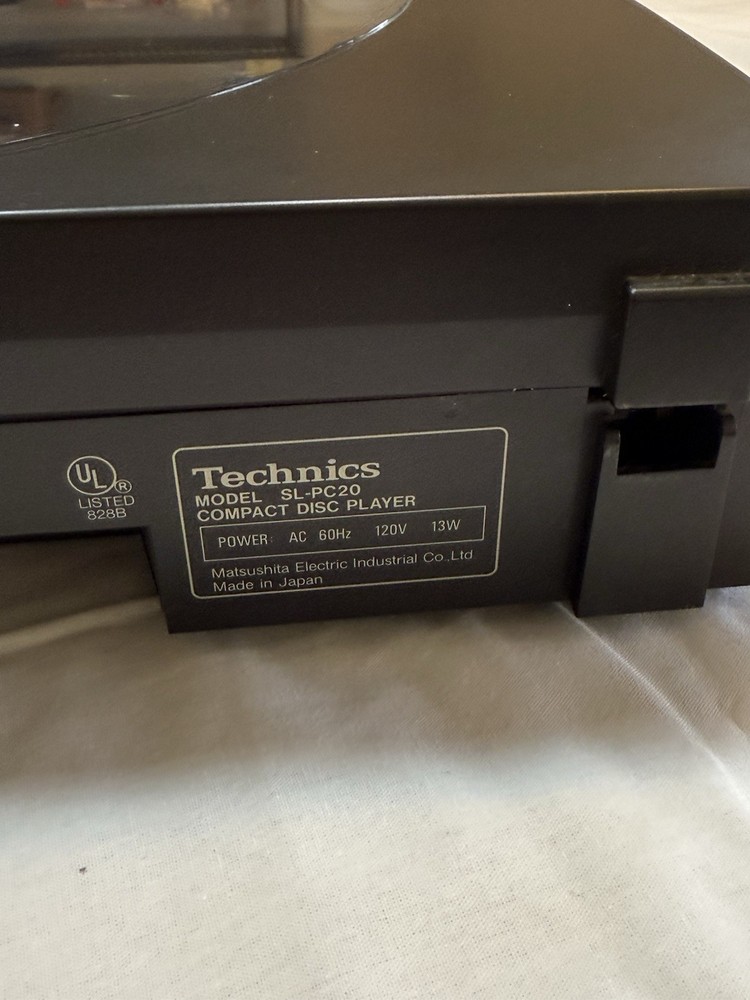 Vintage Technics SL-PC20 5 Disc CD Player - Tested Working - Read Description