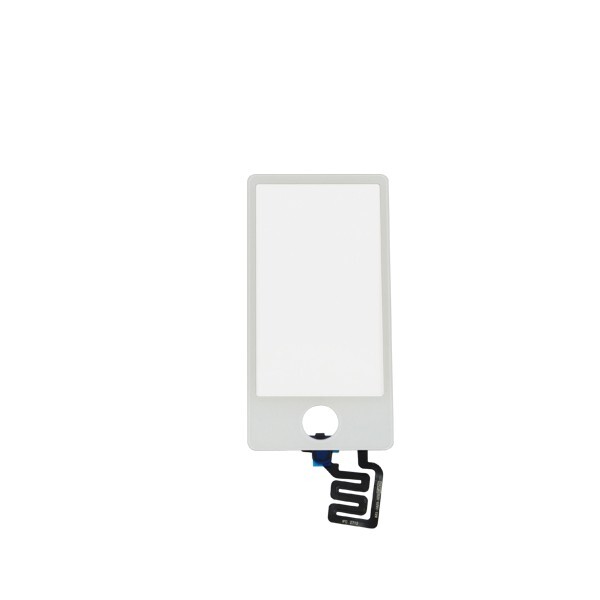 iPod Nano 7th Gen Glass Digitizer Touch Screen Replacement - White
