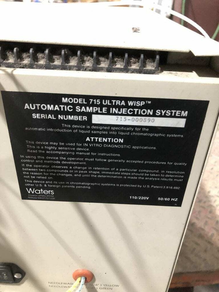 Waters 715 Ultra Wasp Laboratory Autosampler / Sample Processor 1PH