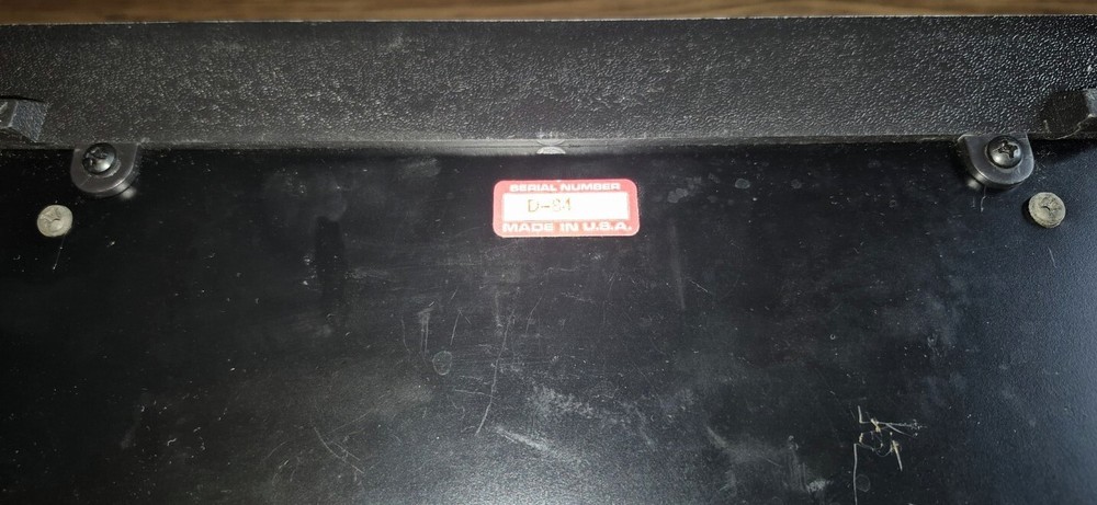 VINTAGE SEARS MODEL 161.214230 SOLID STATE ELECTRONIC ENGINE ANALYZER W/CABLES