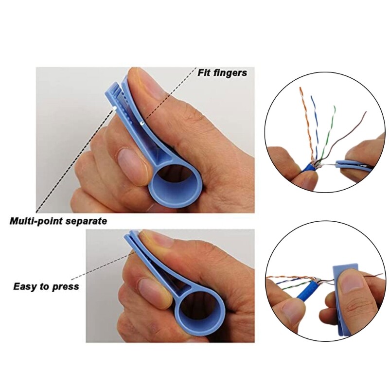 Cable Managements Networking Wire Untwisting Quick Solution, for IT Professional