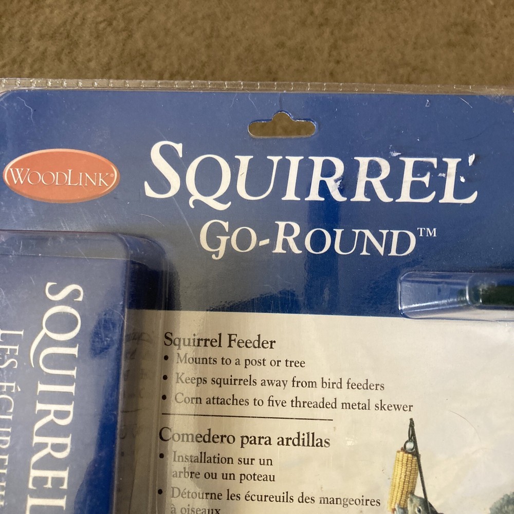 Woodlink Squirrel-Go-Round Squirrel Feeder Unopened