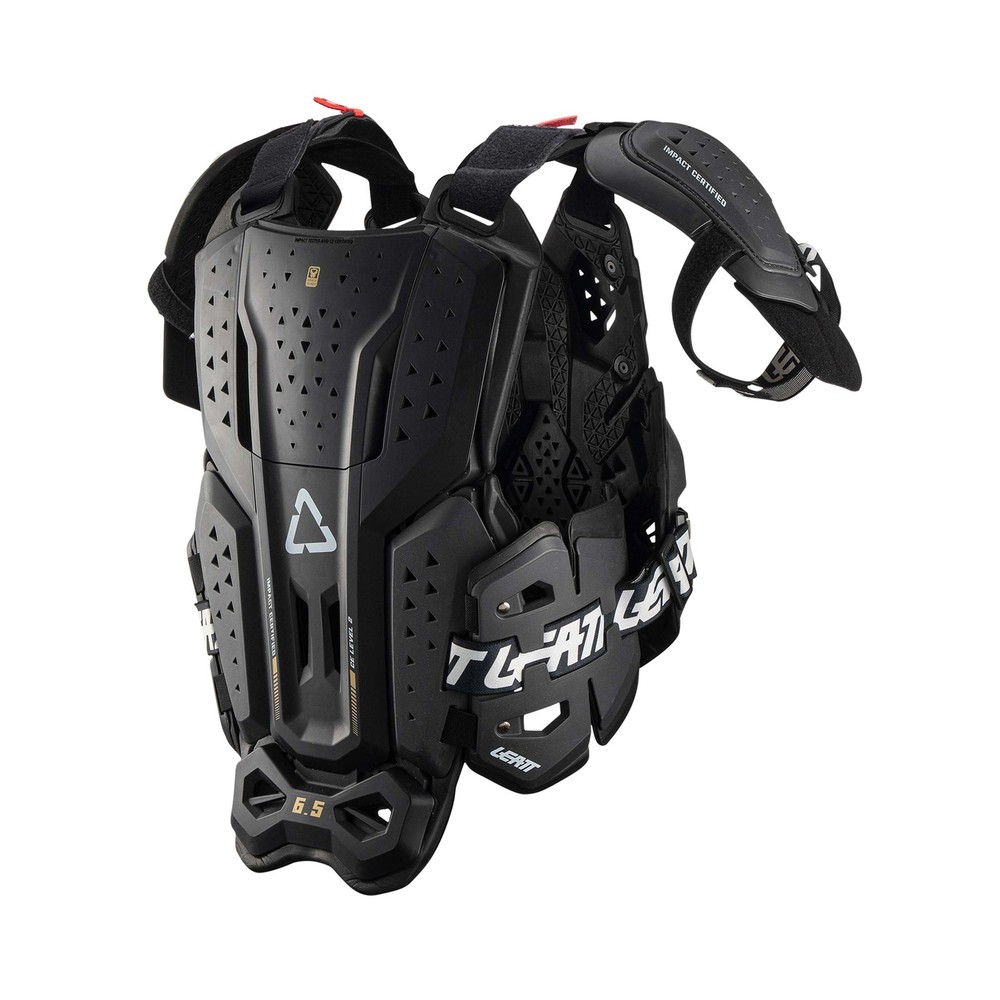 LEATT 6.5 Pro Motorcycle Harness Black Grey CE Certified