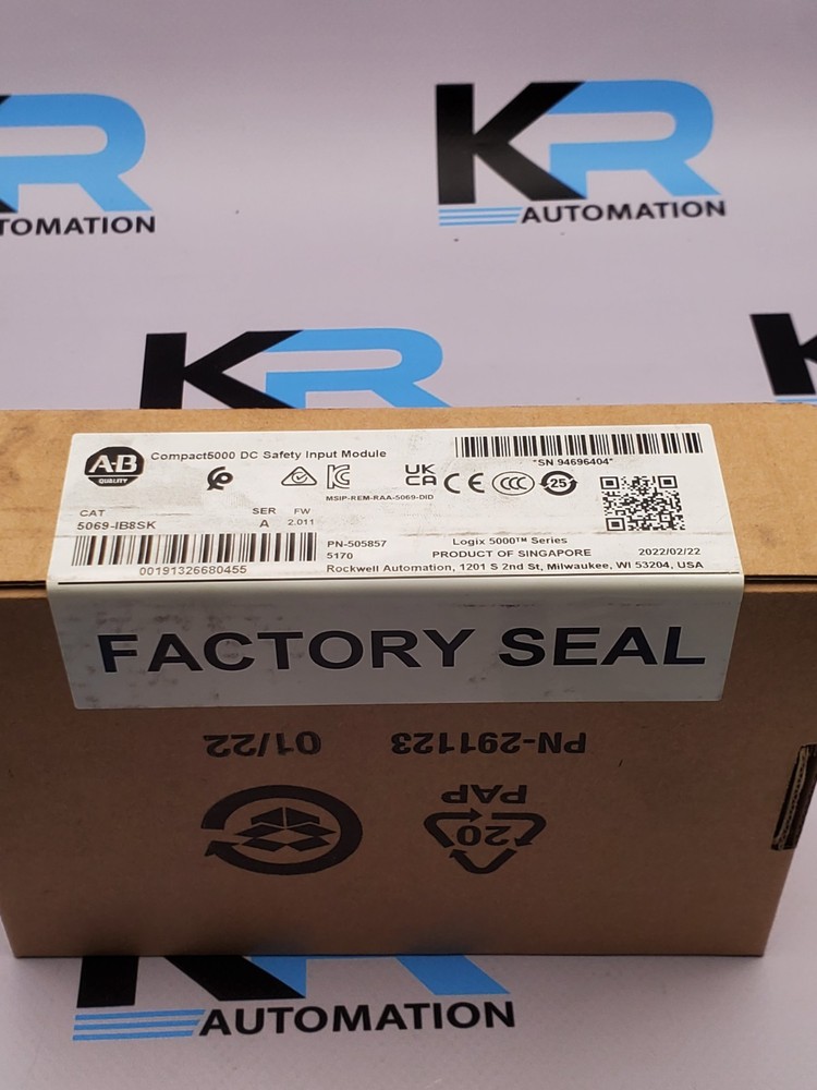 Allen-Bradley 5069-IB8S Compact5000 DC Safety Input Module