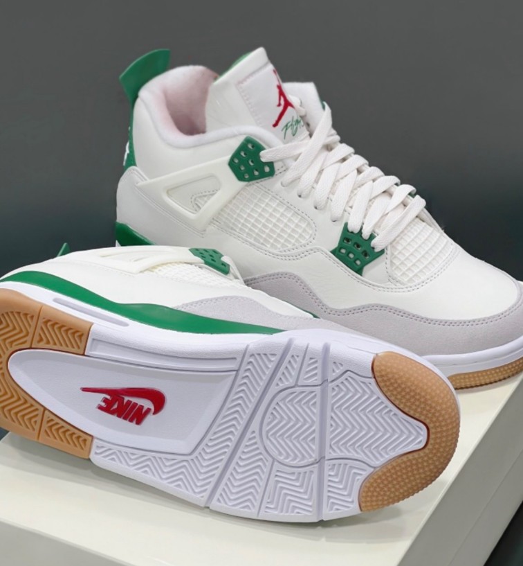 Jordan 4 SB Pine Green Mid Top shoes Us Size 7-12