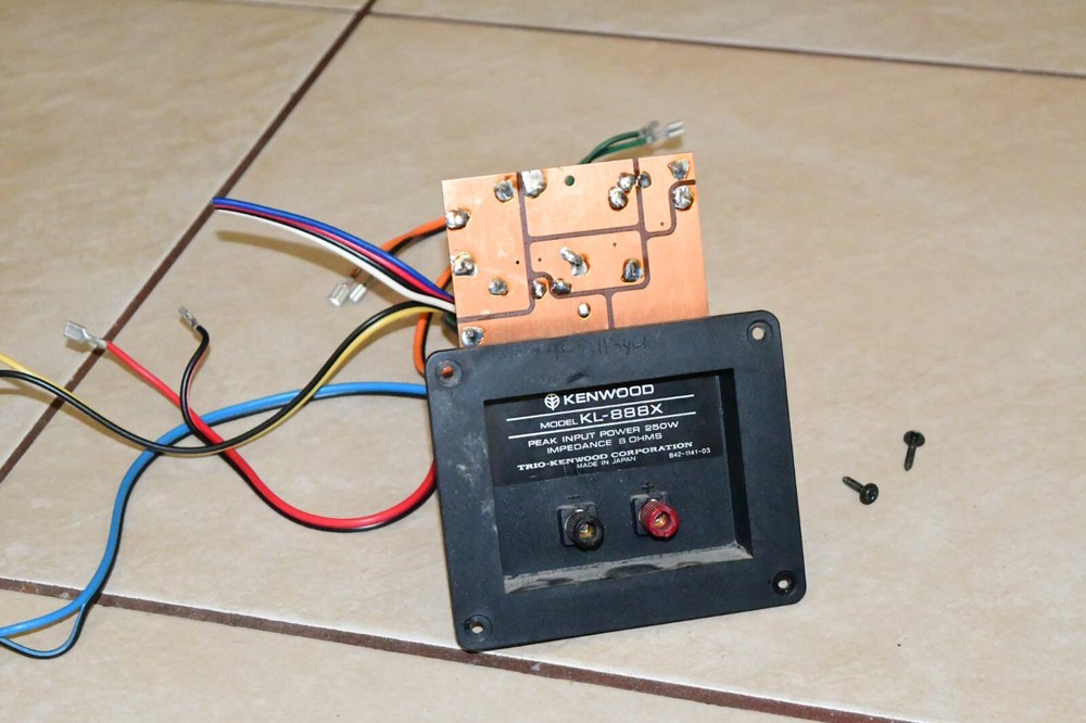 Kenwood KL-888X Speaker Crossover Tested Working Pull-Tested- Rare 1e