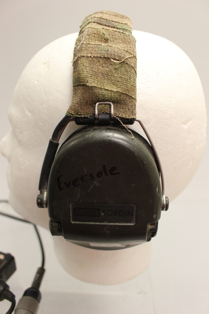 MSA Sardin Type #75310 Com Headset - Used