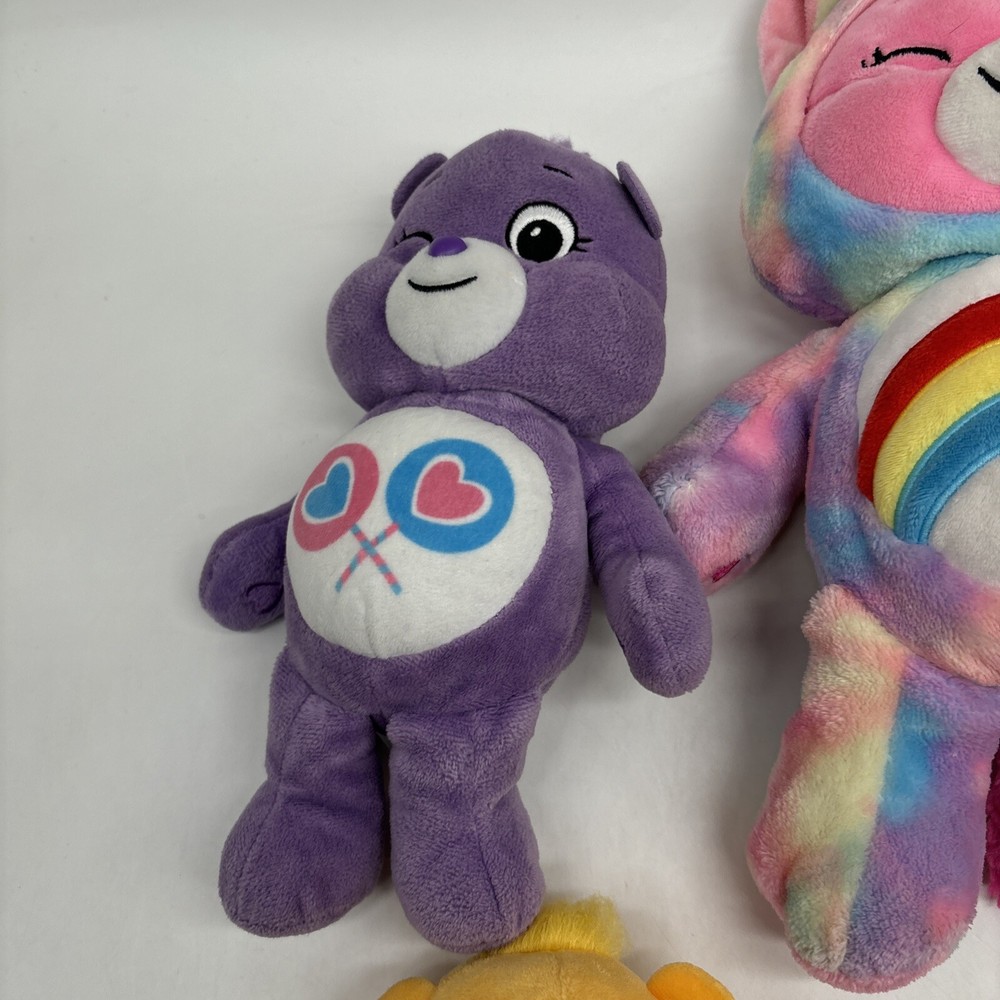 Care Bears Modern Five (5) Plush Lot!