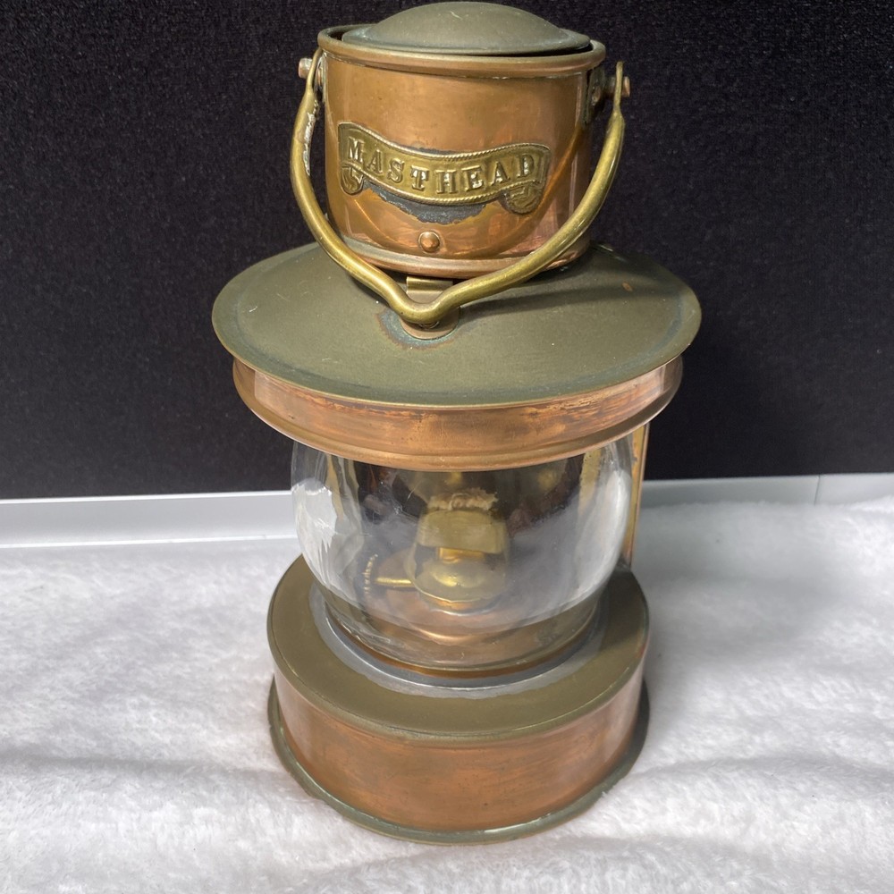 Copper & Brass Mast head Ships Lantern