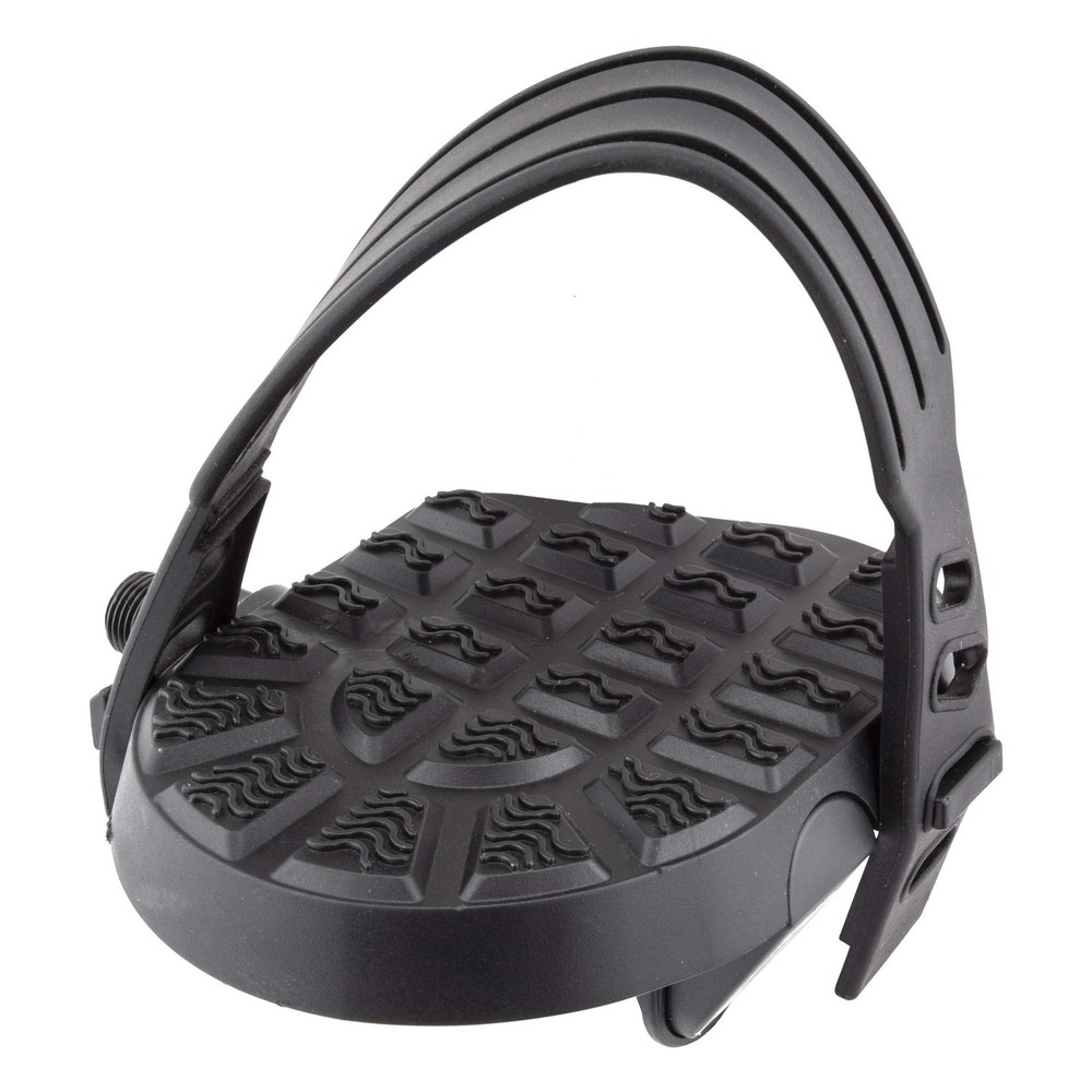 Sunlite Flat Form I Exerciser Pedals, 1/2", Black