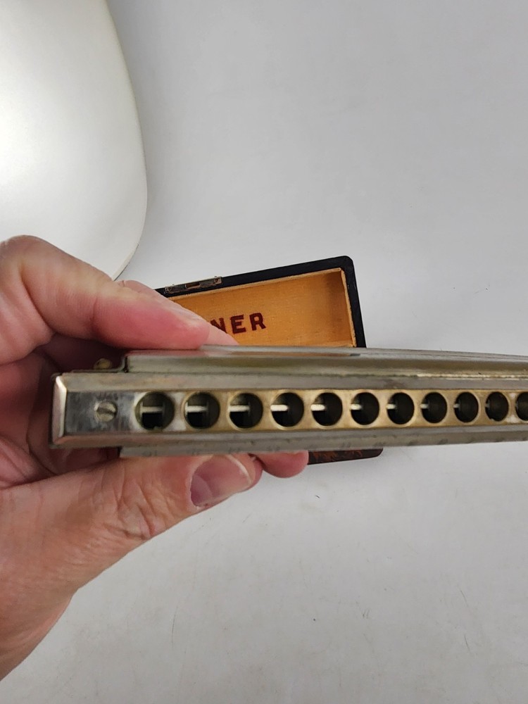 Hohner 64 Chromonica Model 280 Original Storage Box Vintage