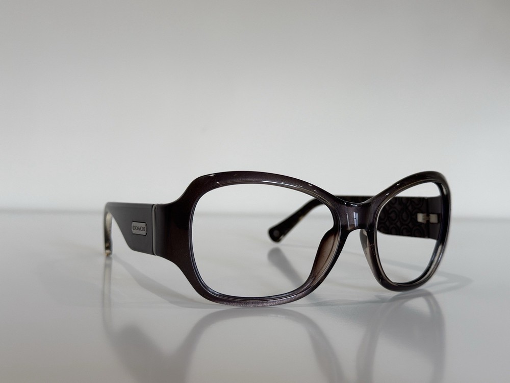 Coach DELANEY S627 Square Gray Sunglasses Frame Only