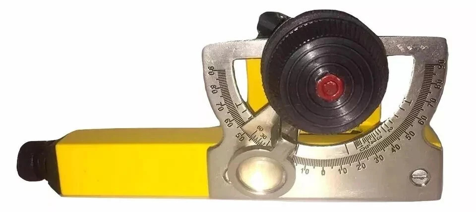 Surveying Abney Hend Level Percent & Degree Clinometer Basic Survey Instrument