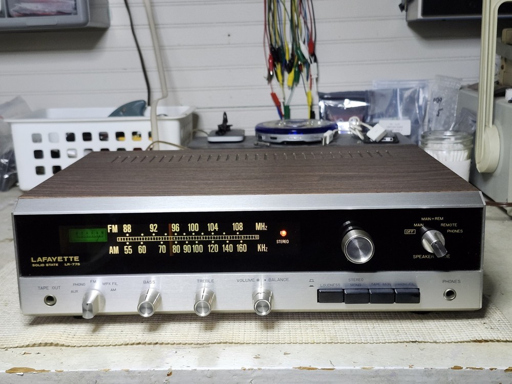 Lafayette LR-775 Integrated Stereo Receiver - Works, Tuner Issues