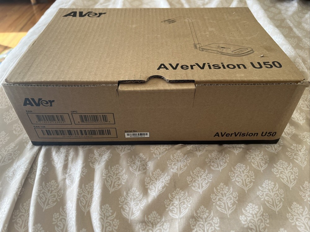 AVerVision U50 USB Visualizer Document Camera 1080p Flex Arm w/ USB Cable