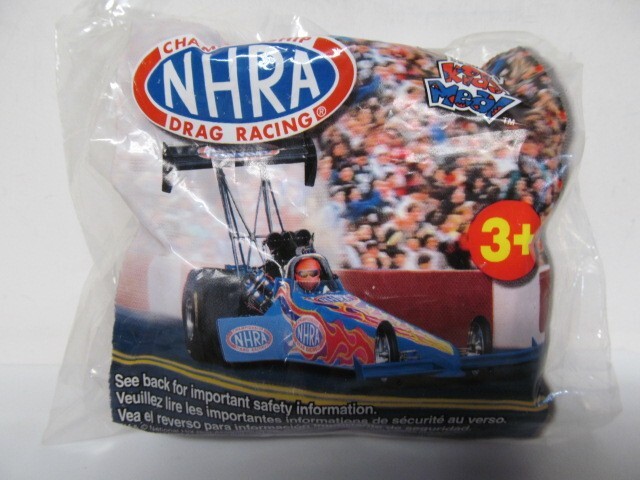 WENDY's NHRA - Unopened Plastic Black Rail Dragster
