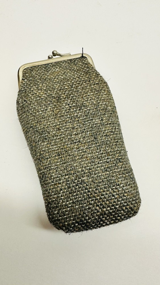 Vintage Jordache Tweed Cigarette Case