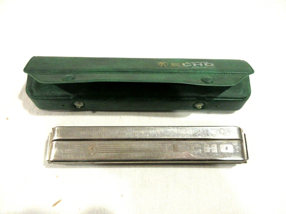 Hohner Echo Harmonica 2509-C w/Original Case