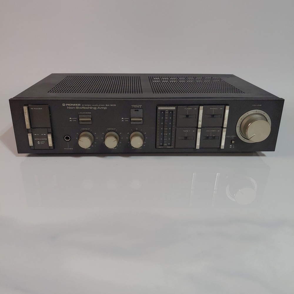 Pioneer SA-905 Stereo Integrated Amplifier Japan Non-Switching Amp – Powers...