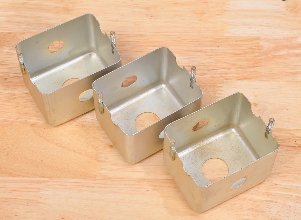 QTY-3 COLLINS S-Line BANSWITCH COVERS/RF SHIELDS